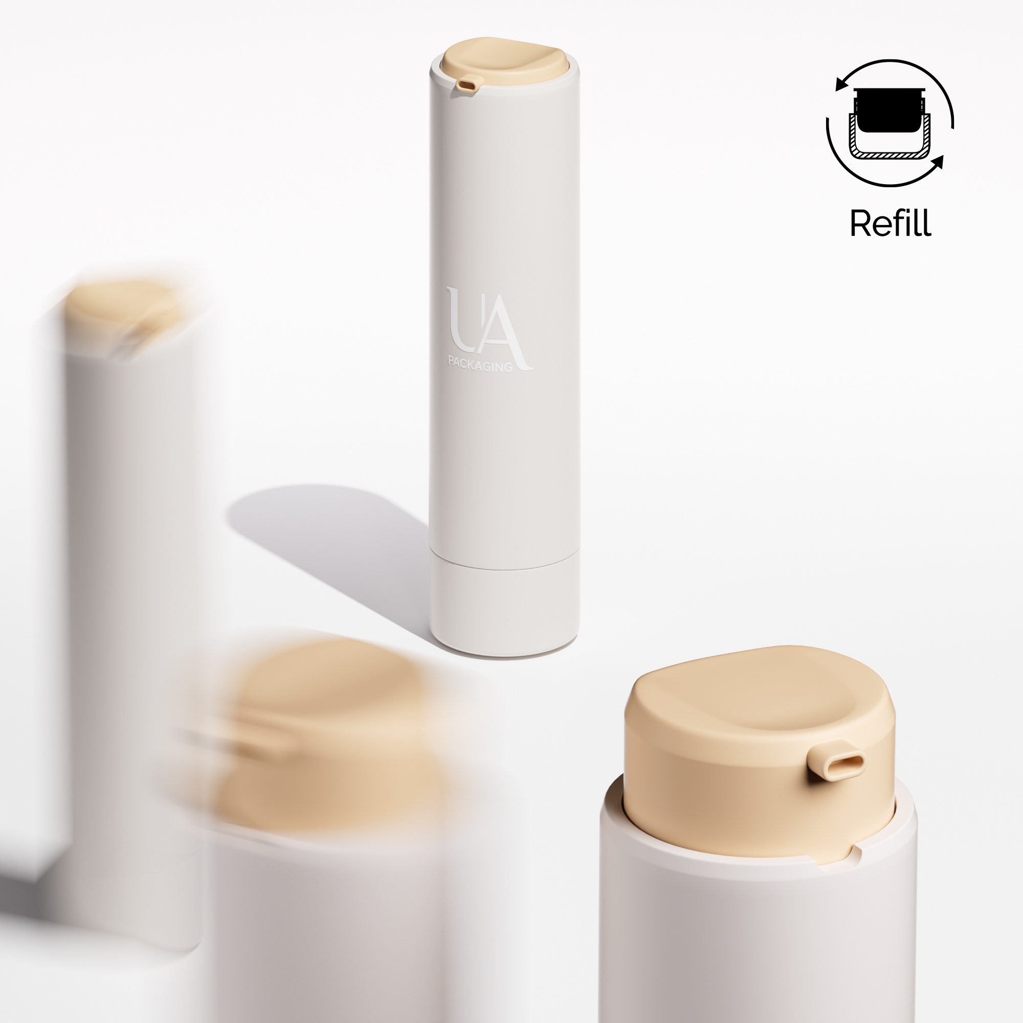 PL103-RF-50 Airless Skincare Packaging