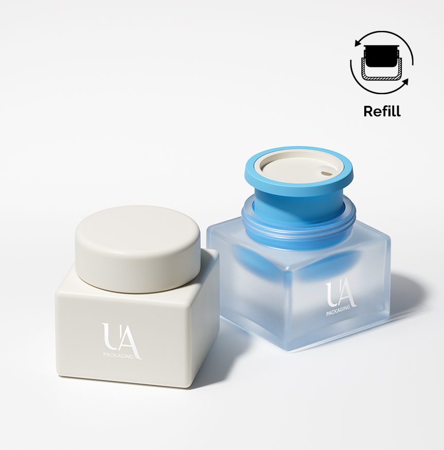 PL208-REFILL GLASS Skincare Packaging