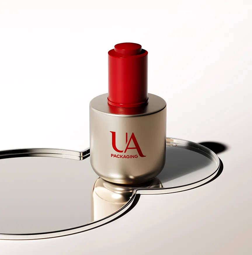 PL208-SZ226-04 Skincare Glass Packaging