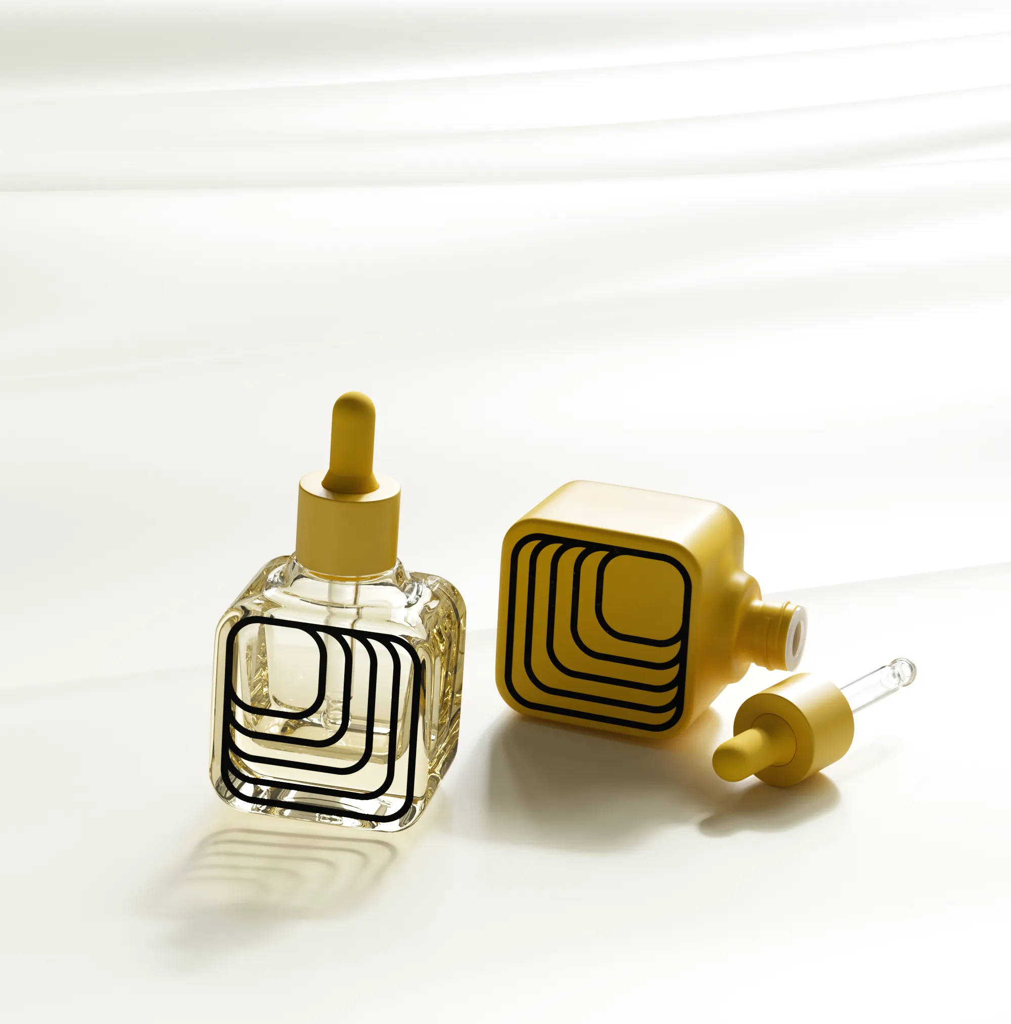 GS021-CC62002-30 Skincare Glass Packaging